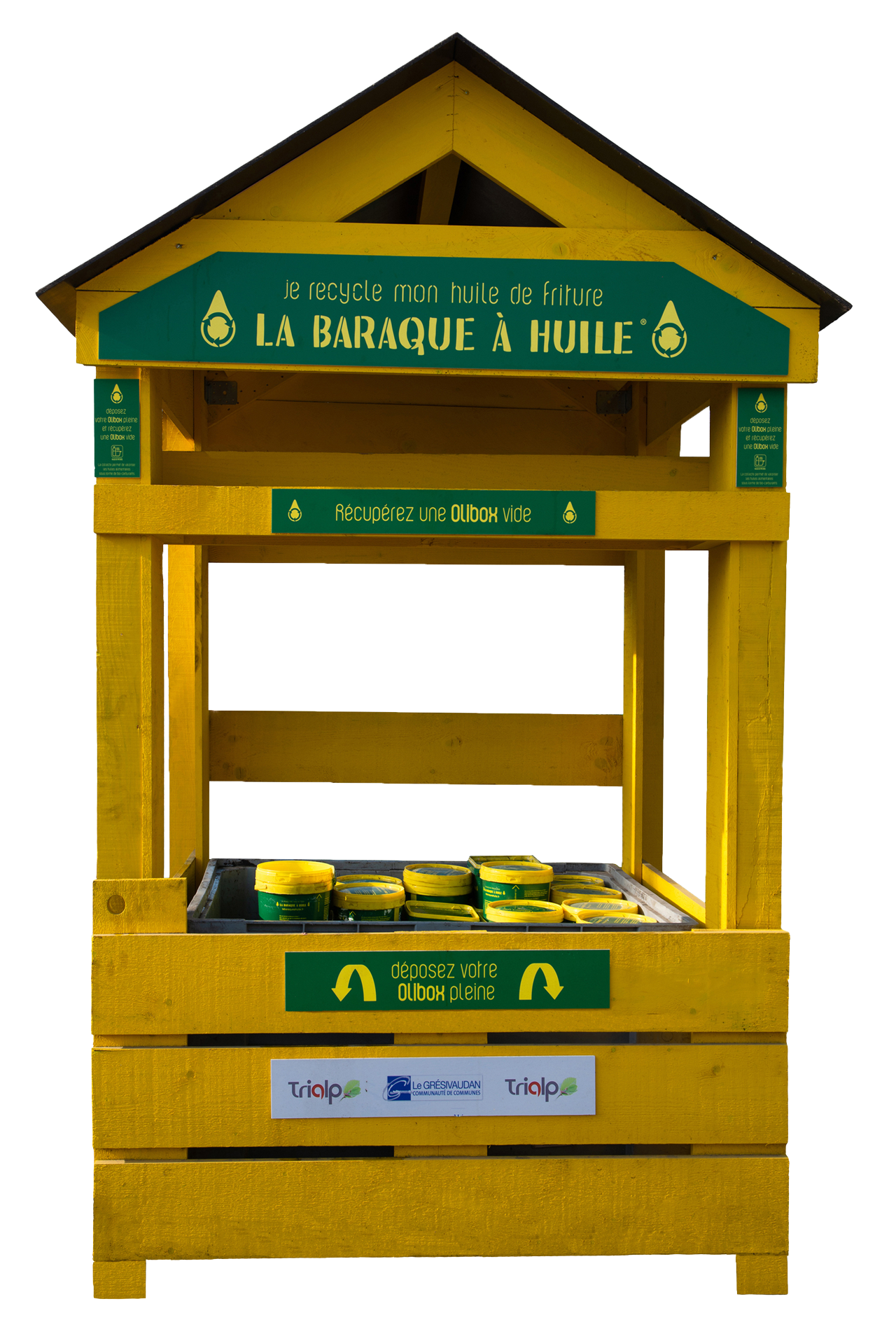 L'Olibox facilite la collecte de l'huile usagée